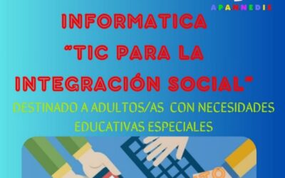 Curso de informática «TICS para la integración social»