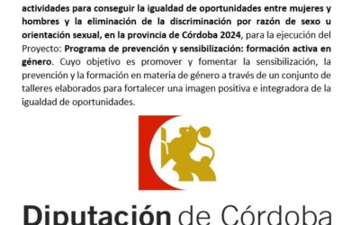 Diputación de Córdoba. Delegación de Igualdad y APANNEDIS