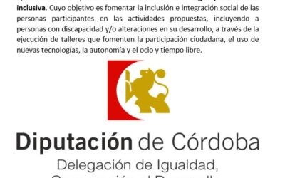 Participación +: Tecnología y Autonomía Inclusiva – Diputación de Córdoba