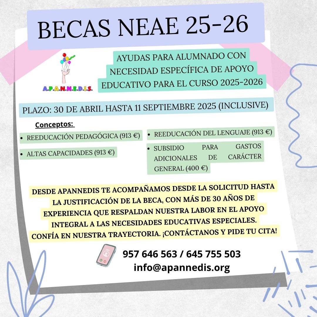 Post BECAS NEAE 25-26
