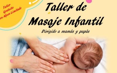 Taller de Masaje Infantil dirigido a mamás y papás.
