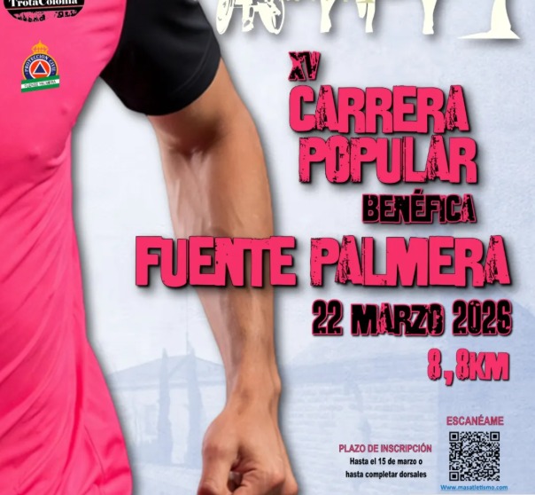 XV CARRERA POPULAR BENÉFICA DE  FUENTE PALMERA