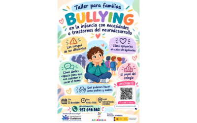 ¡TALLER PARA FAMILIAS SOBRE BULLYING O ACOSO ESCOLAR!💙