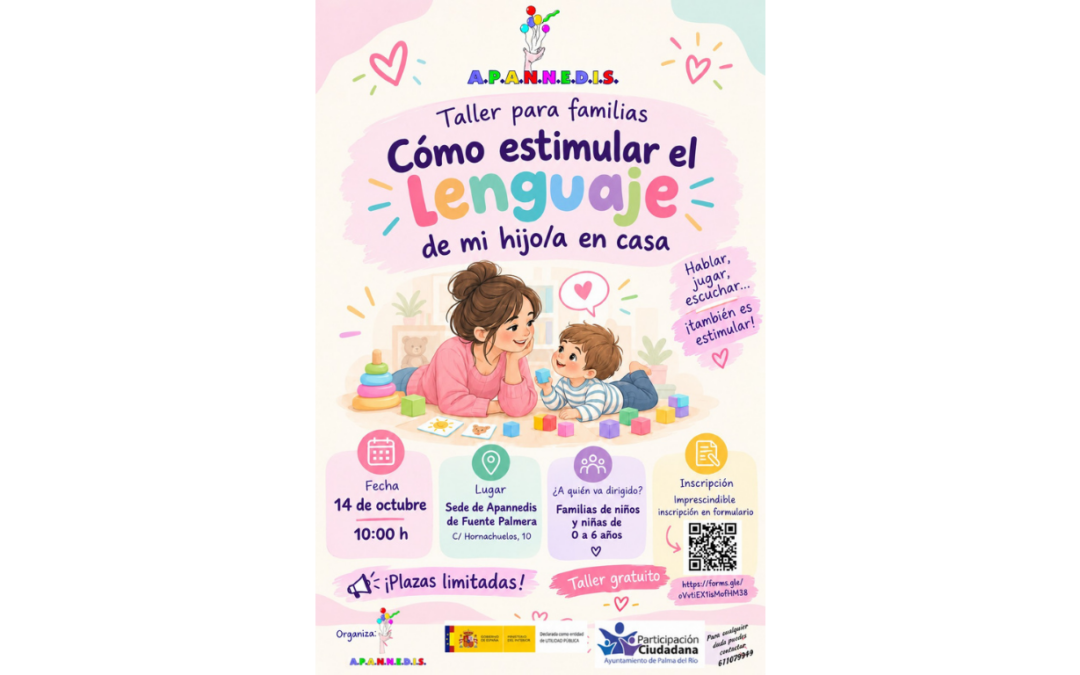 Taller para Familias: “Cómo estimular el lenguaje de mi hijo/a en casa”.