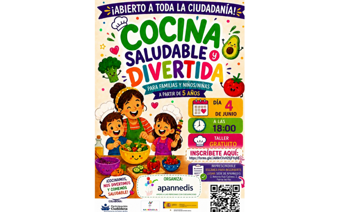 TALLER «COCINA SALUDABLE Y DIVERTIDA»
