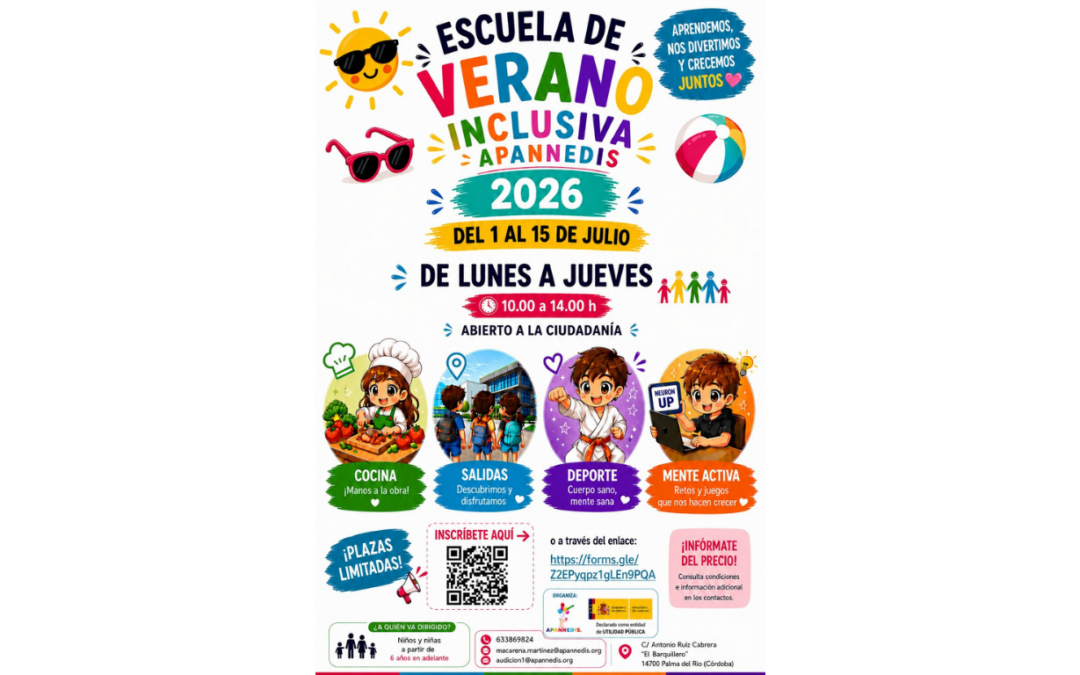 ESCUELA DE VERANO INCLUSIVA 2026